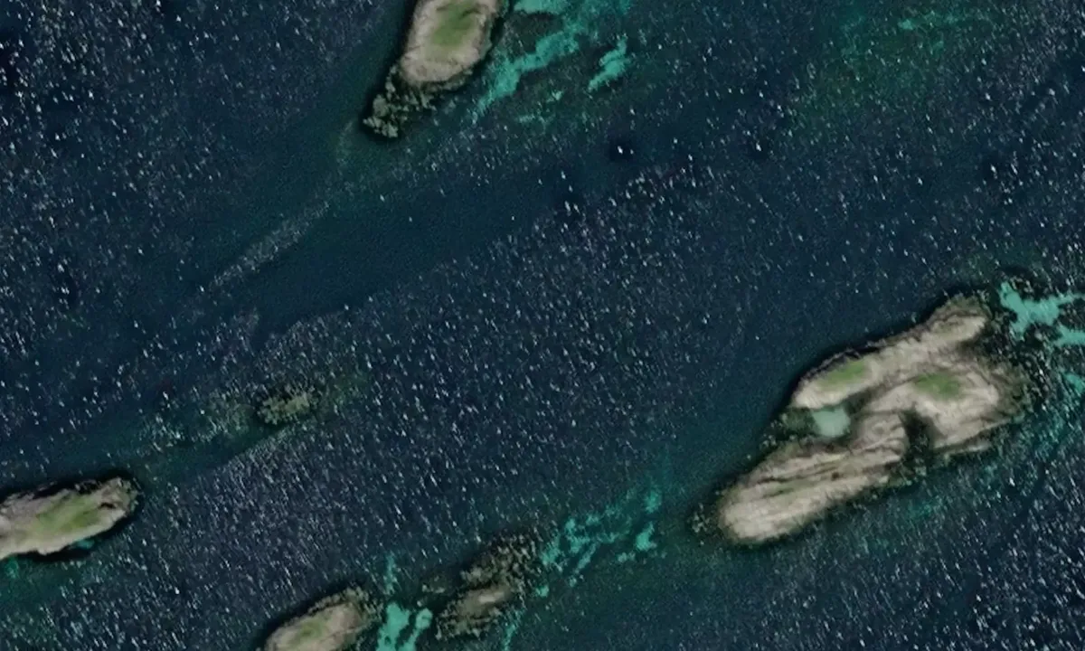 Satelite image of Sørværet