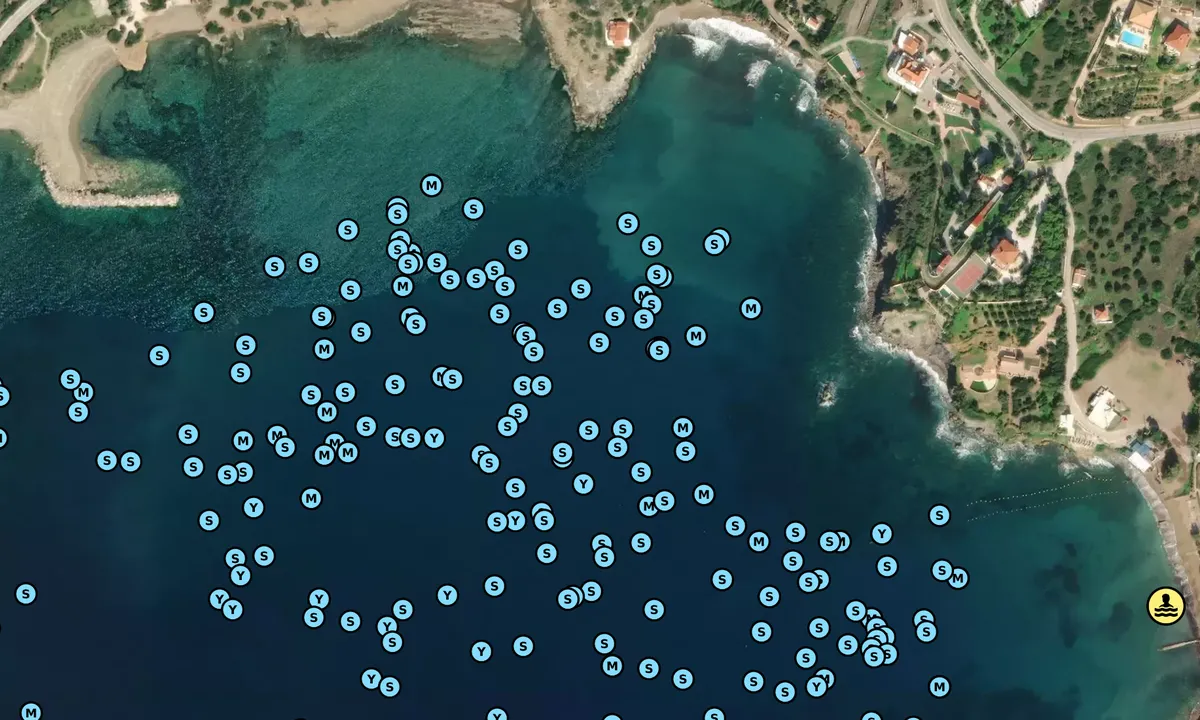 Satelite image of Sounion