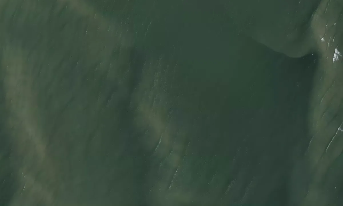 Satelite image of South Beach - Chatham