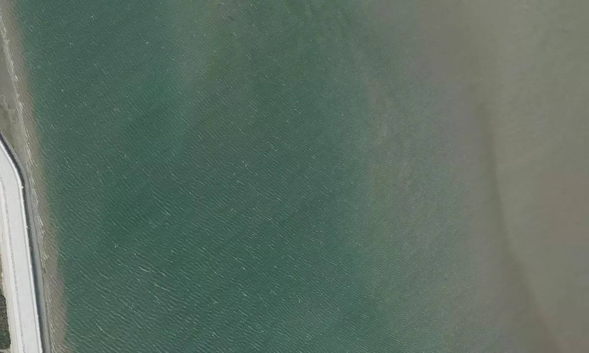 Satelite image of South Borkum