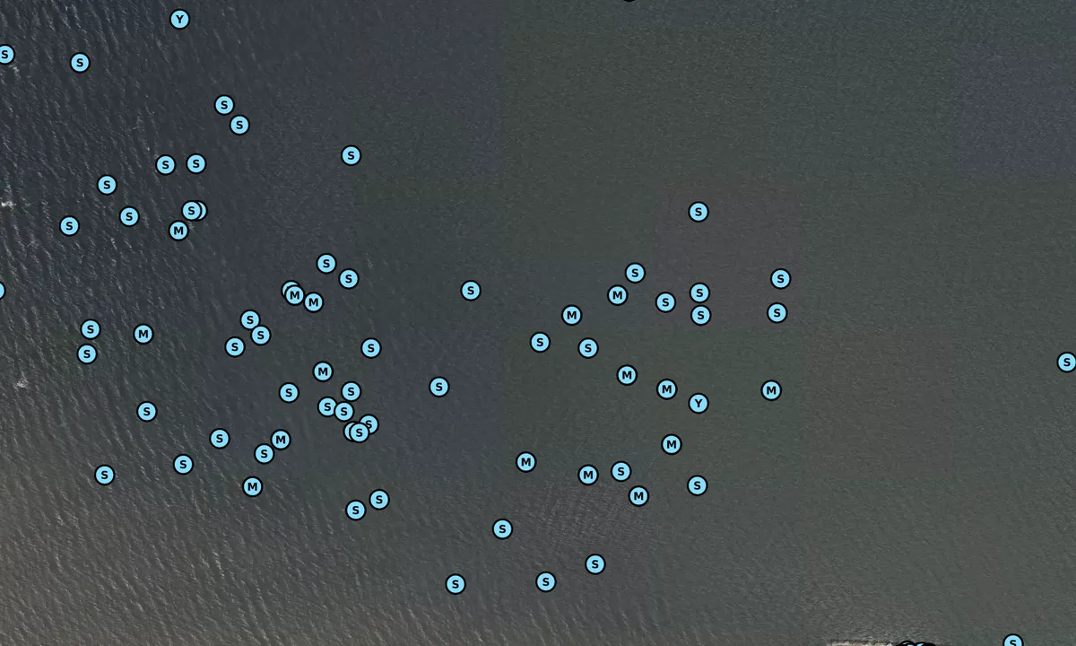 Satelite image of South Channel Range
