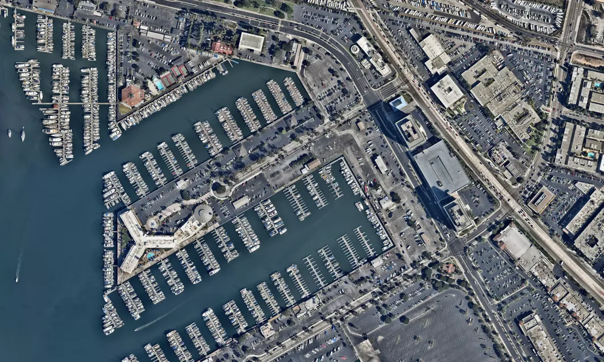 Flyfoto av South Coast Corinthian Yacht Club