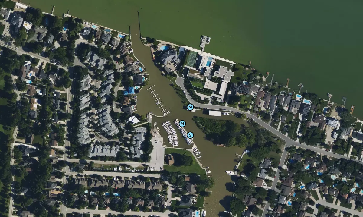 Satelite image of South Port Sailing Club