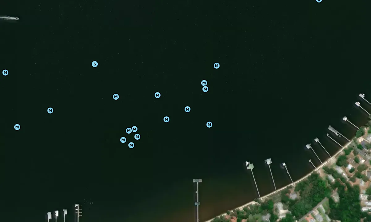 Satelite image of South Wolf Bay