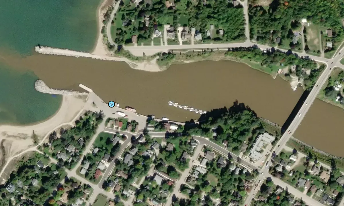 Satelite image of Southampton Yacht Club 1
