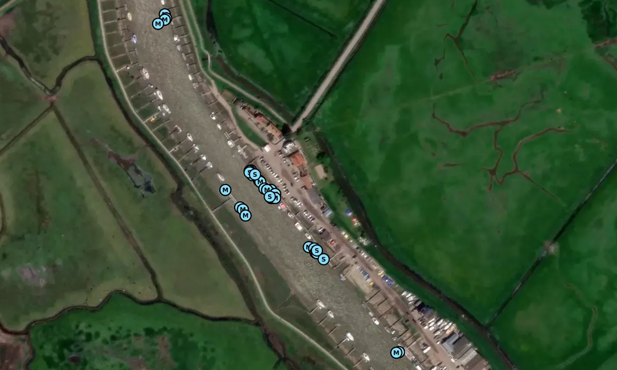 Satelite image of Southwold Sailing Club