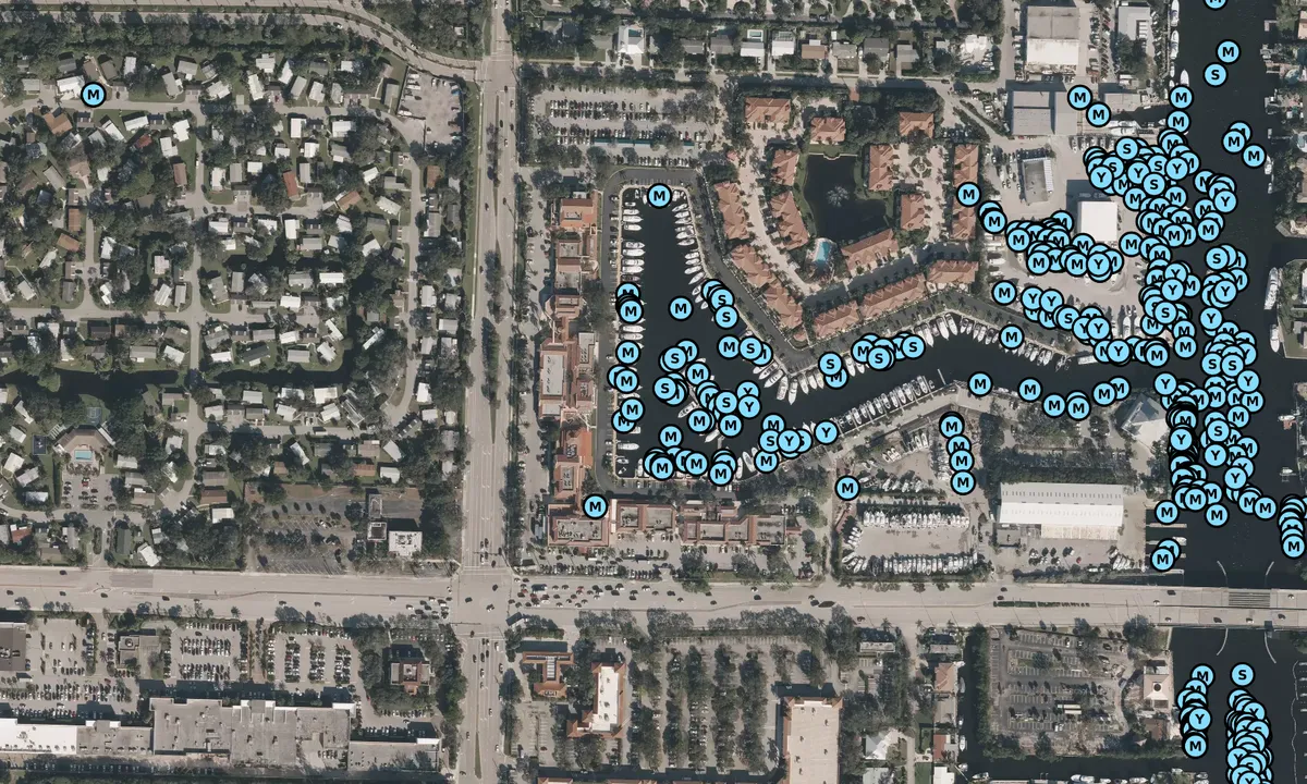 Satelite image of Soverel marina