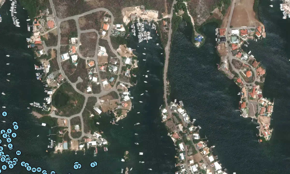 Satelite image of Spaanse water