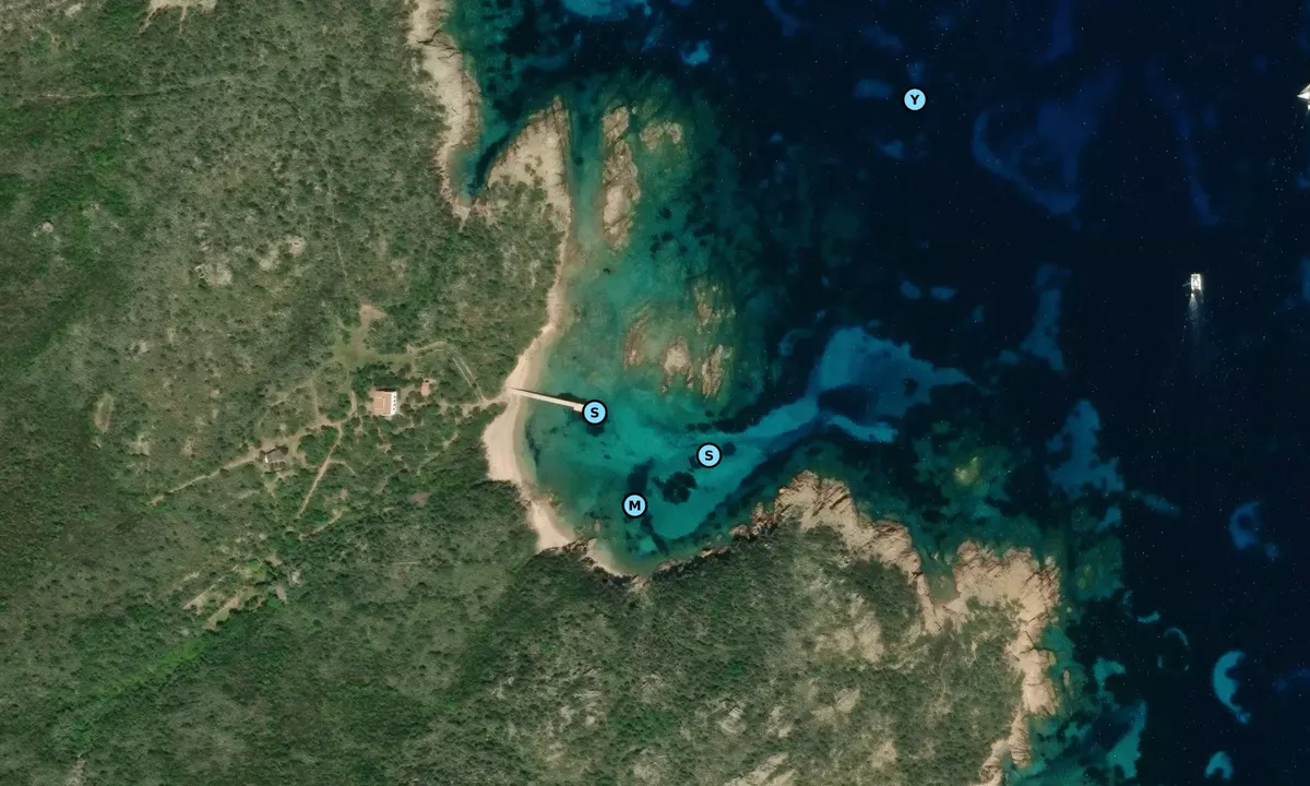 Satelite image of Spargi