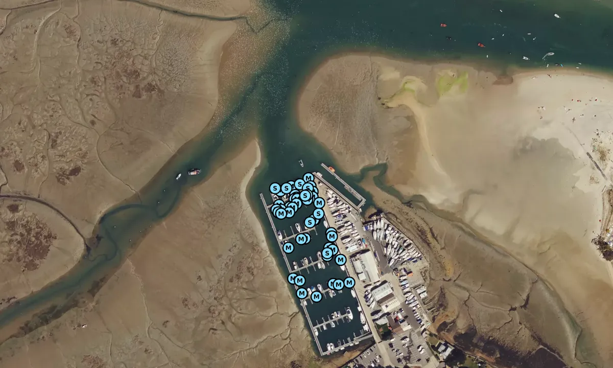 Satelite image of Sparkes Yacht Harbour