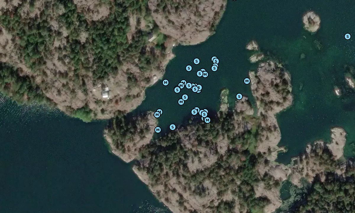 Satelite image of Spårö