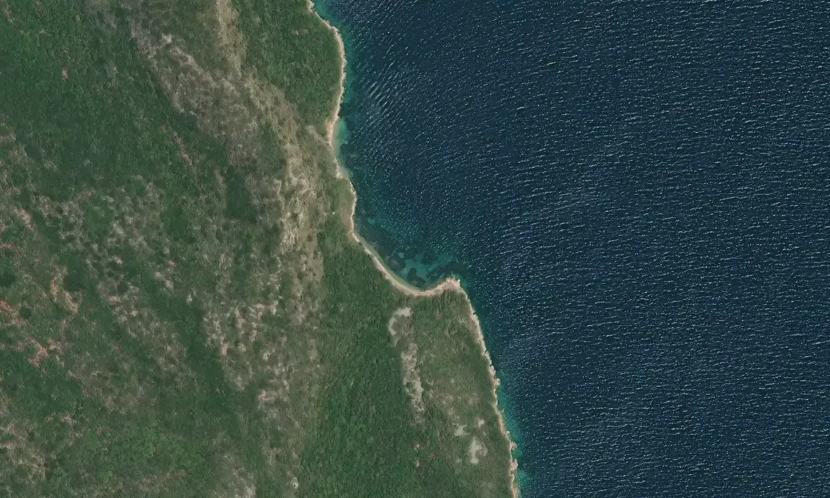 Satelite image of Sphactérie