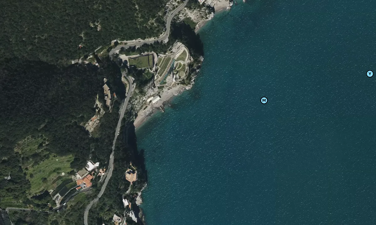 Satelite image of Spiaggia del Fuenti