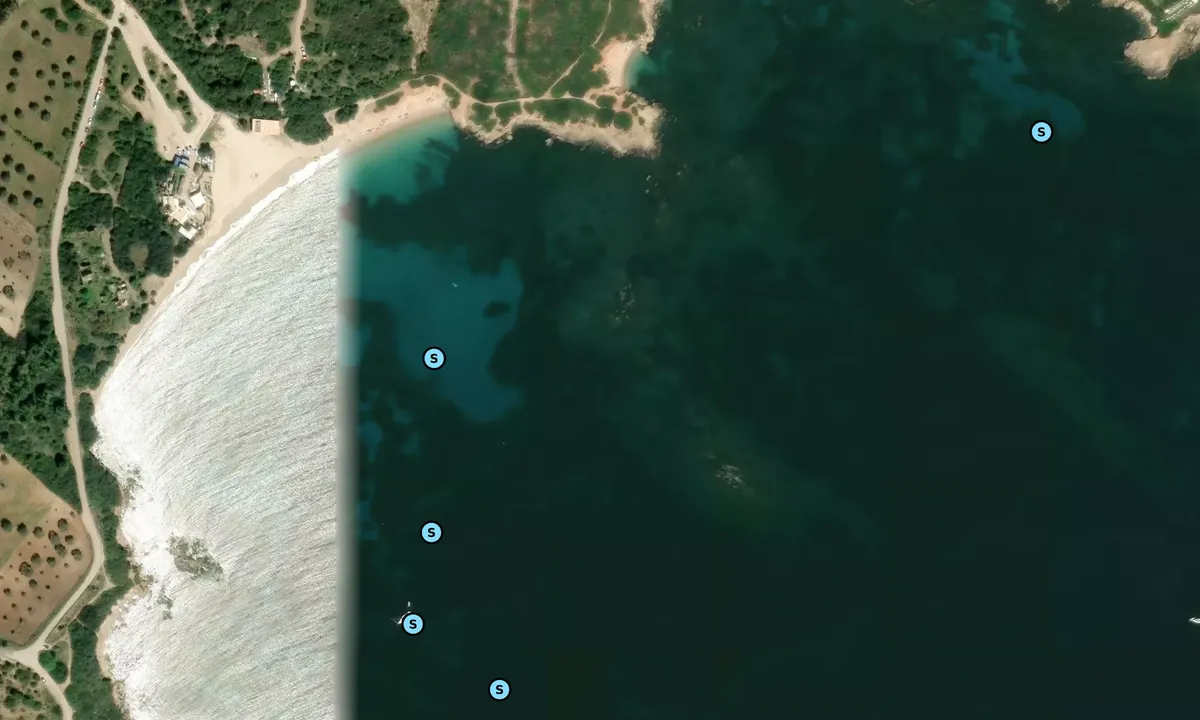 Satelite image of Spiaggia del Lazzaretto