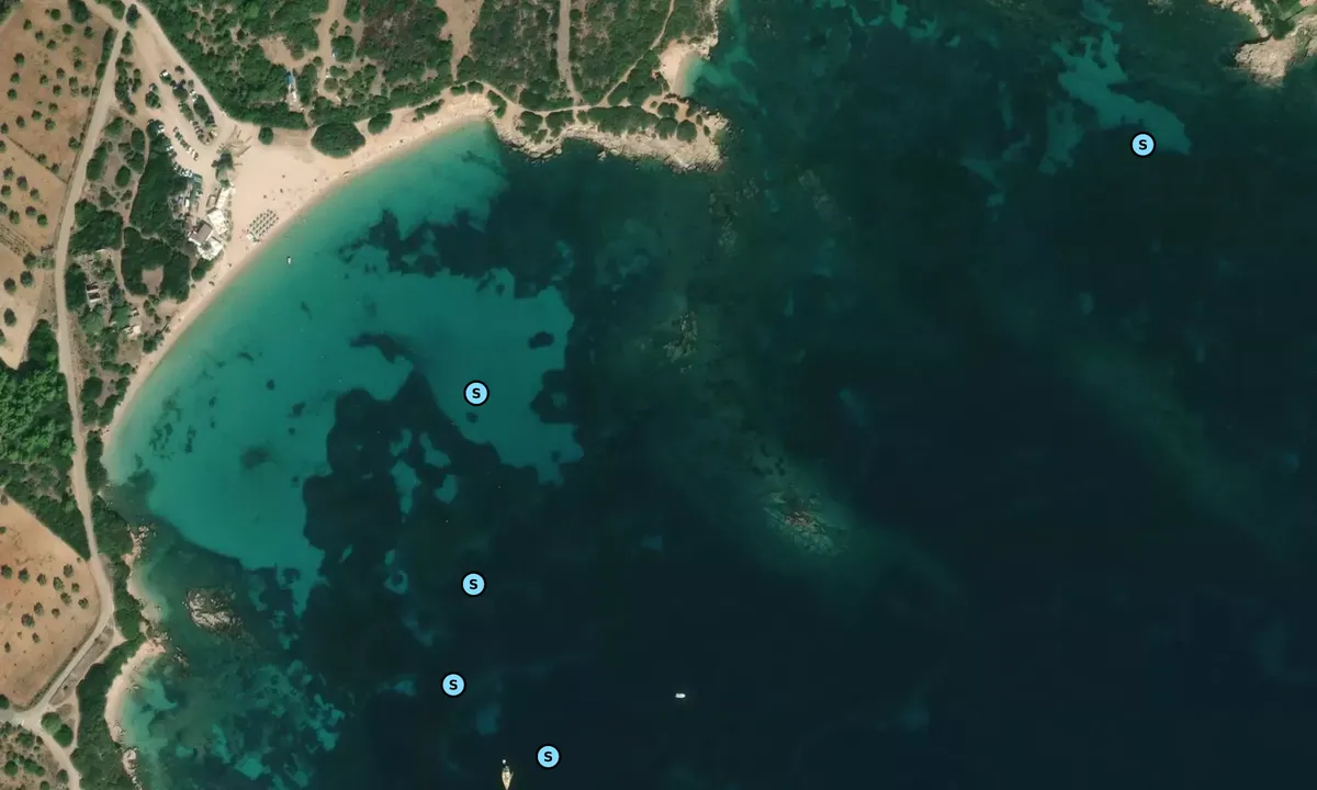 Satelite image of Spiaggia del Lazzaretto