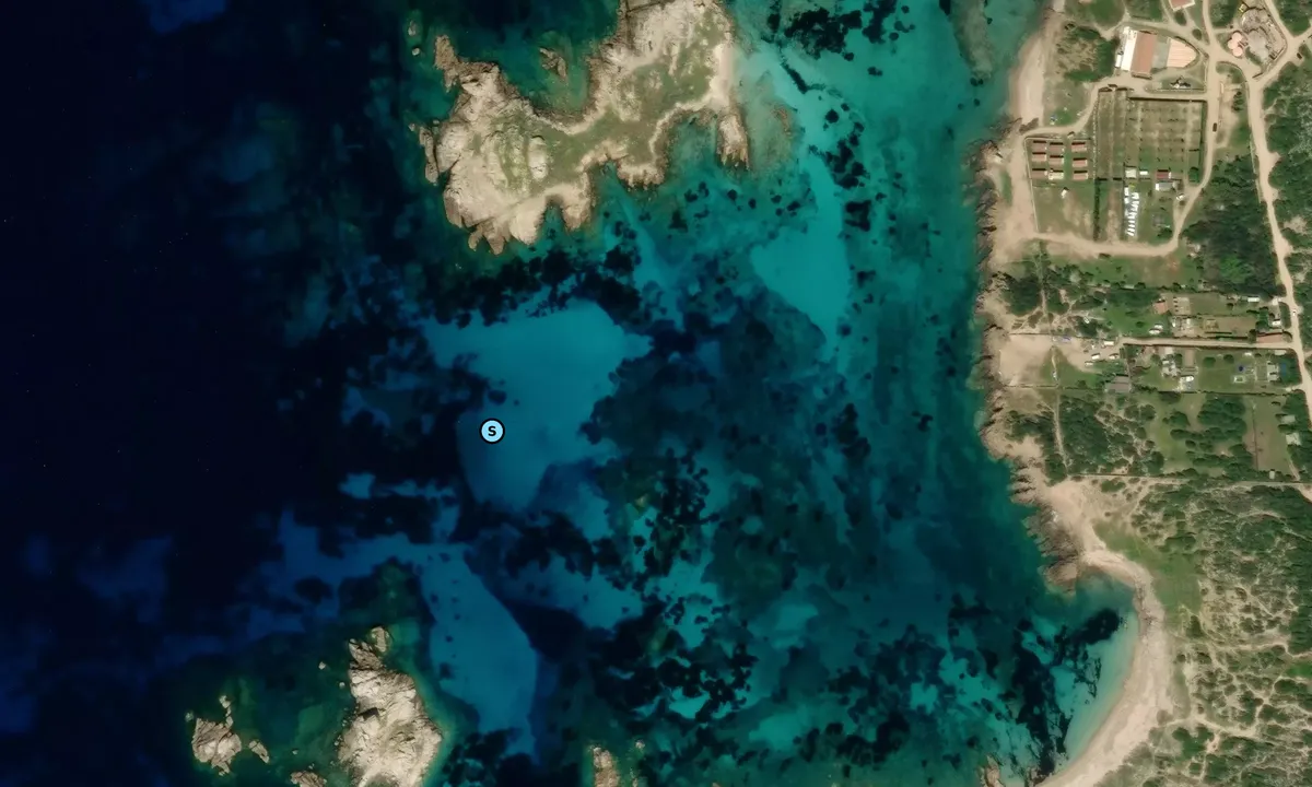 Satelite image of Spiaggia del Morto