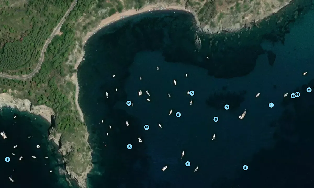 Satelite image of Spiaggia di Acquarilli