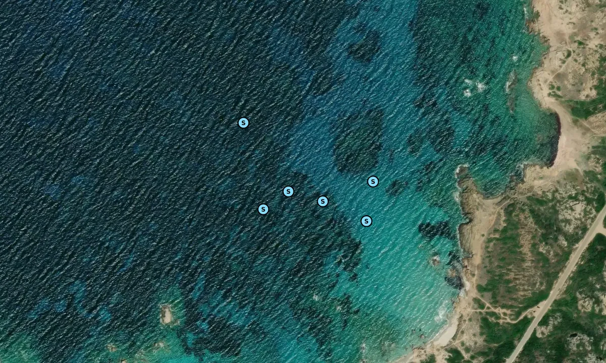 Flyfoto av Spiaggia di Bassa Trinita