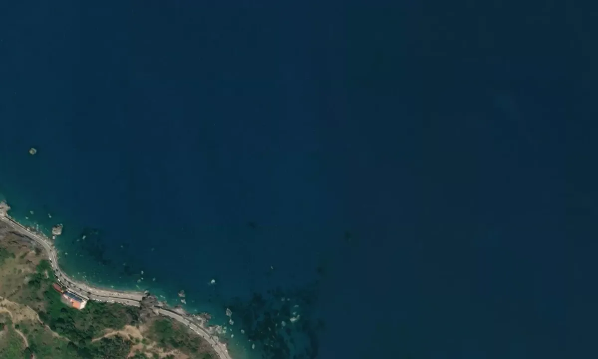 Flyfoto av Spiaggia di San Gregorio-Bagnoli