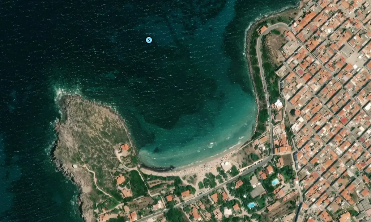 Satelite image of Spiaggia di Sottotorre