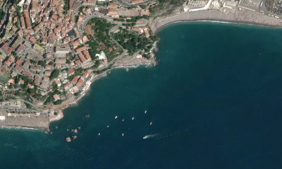 Flyfoto av Spiaggia la Crestarella
