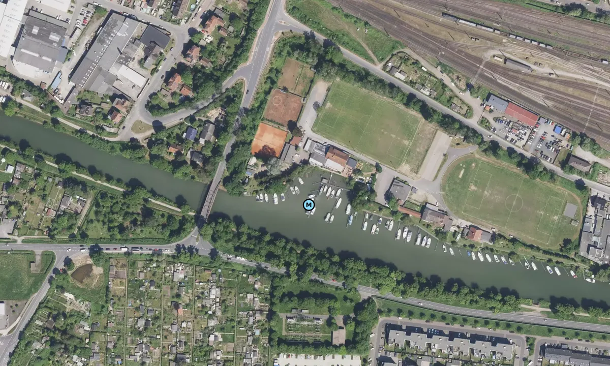 Satelite image of Sporthafen Seelze