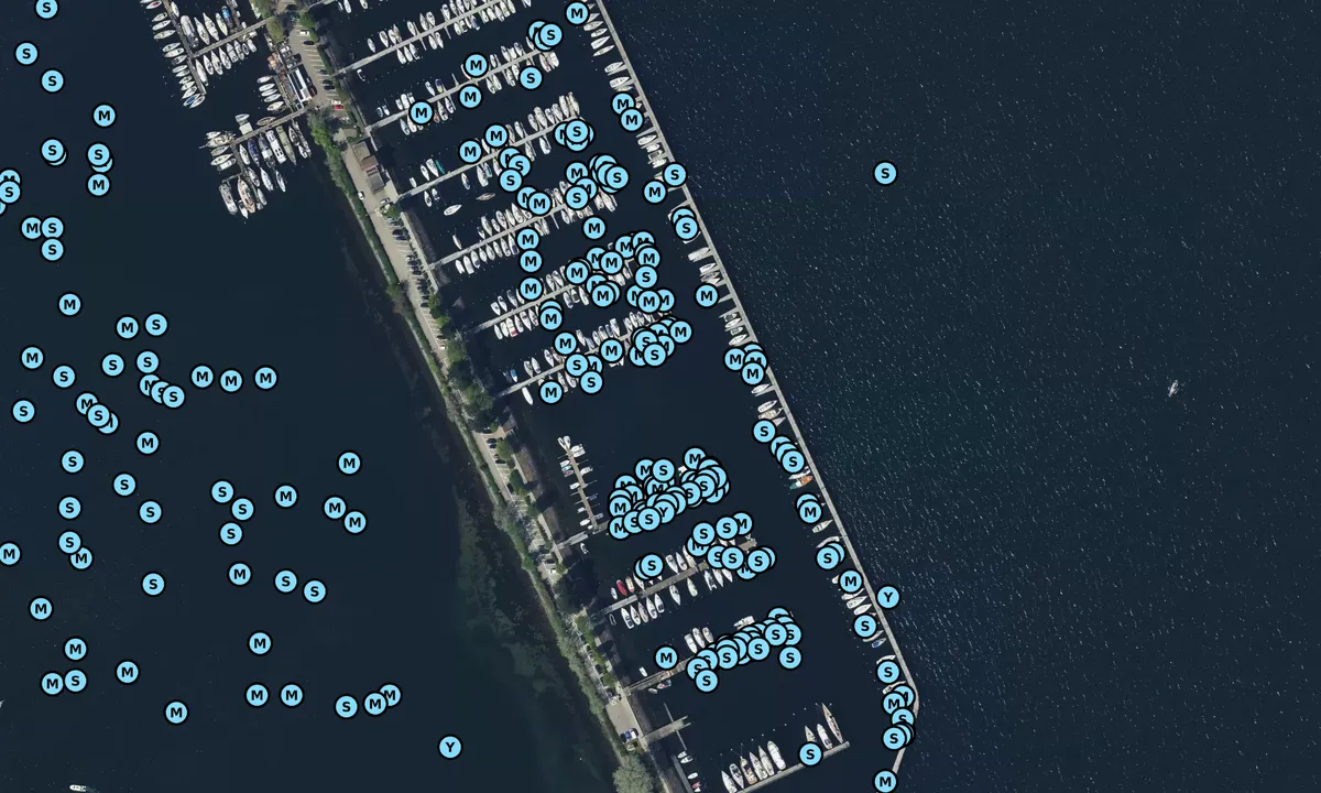 Satelite image of Sporthafen Stickenhörn - Kiel