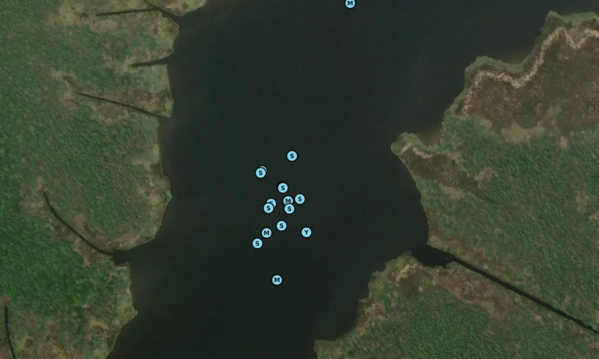 Satelite image of Spring Creek - 1