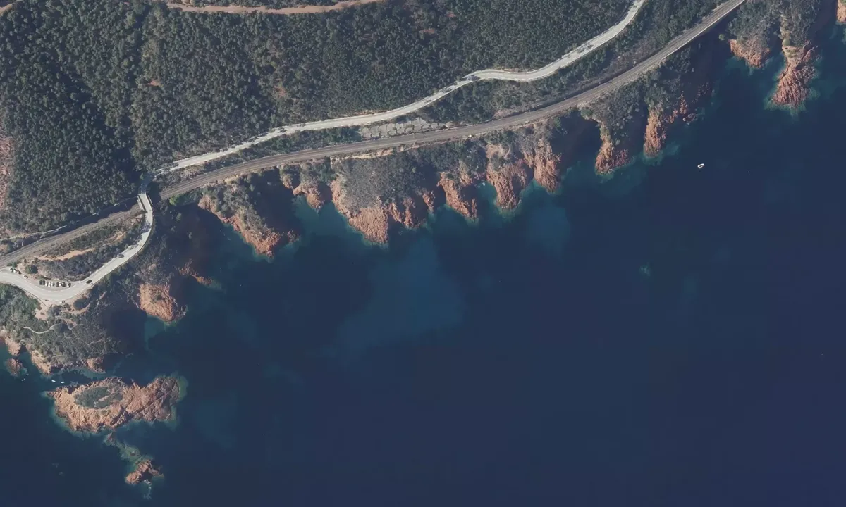 Satelite image of St Barthélémy EST