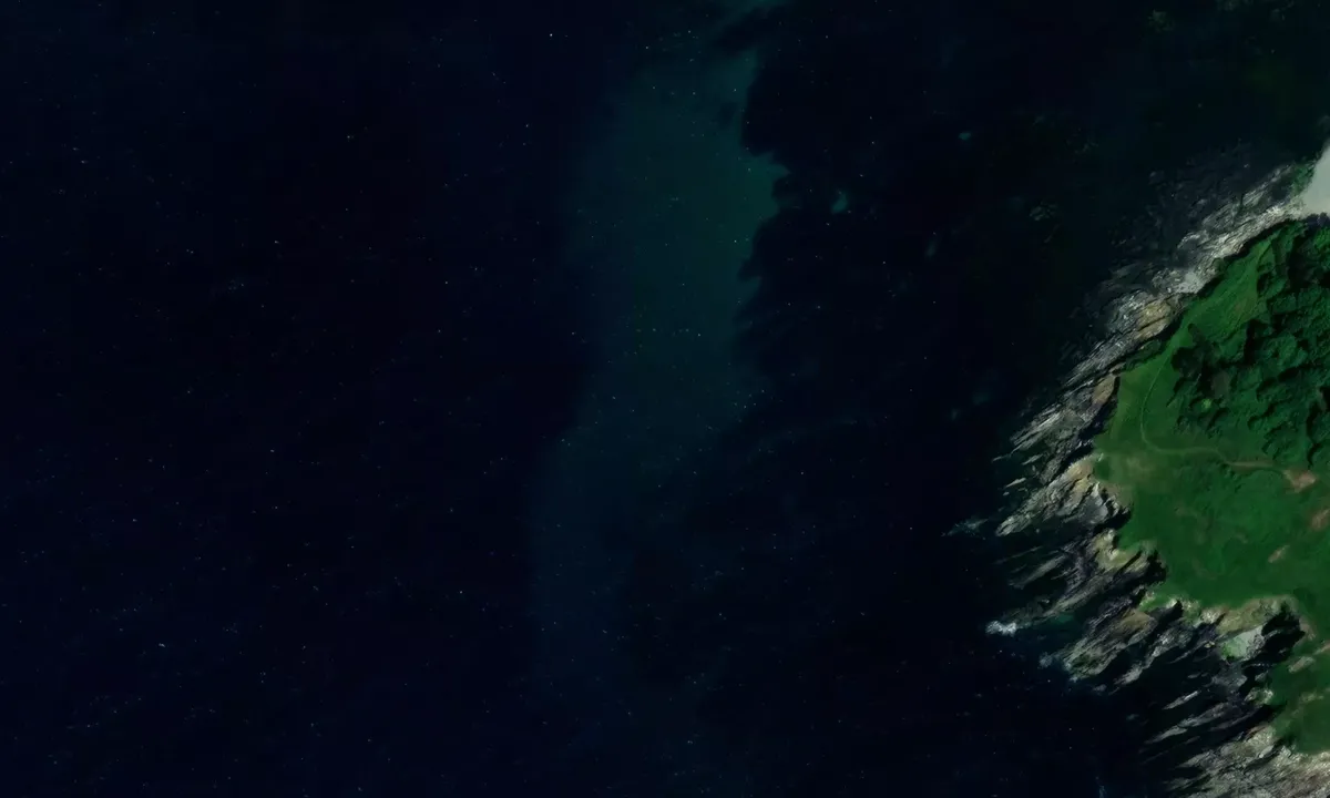 Satelite image of St George Island