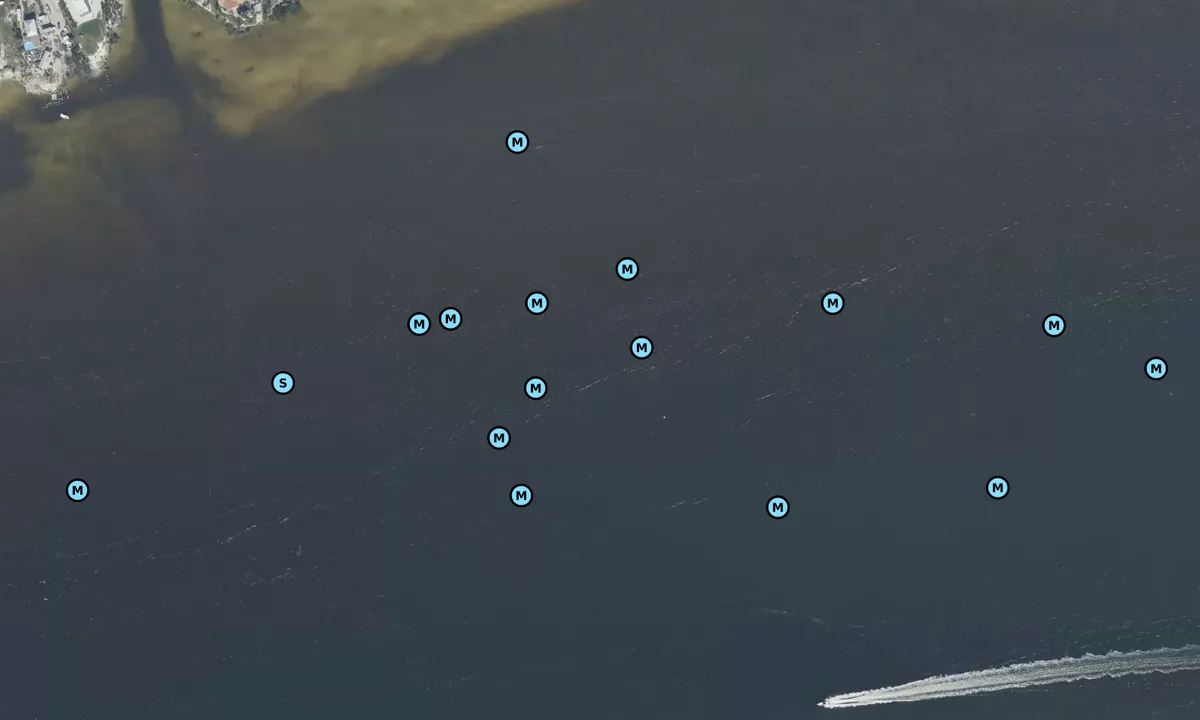 Satelite image of St James City