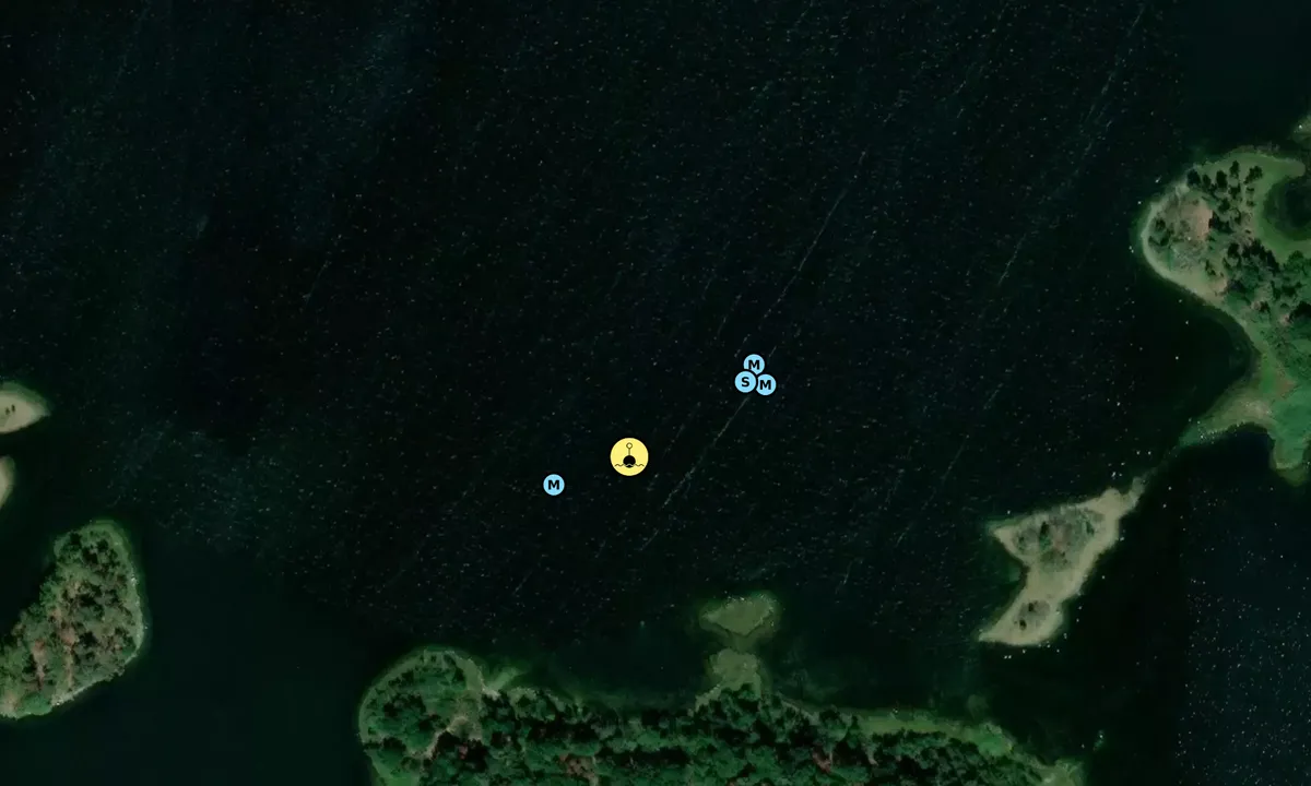 Satelite image of St. Måsö - SXK Dacke bouy