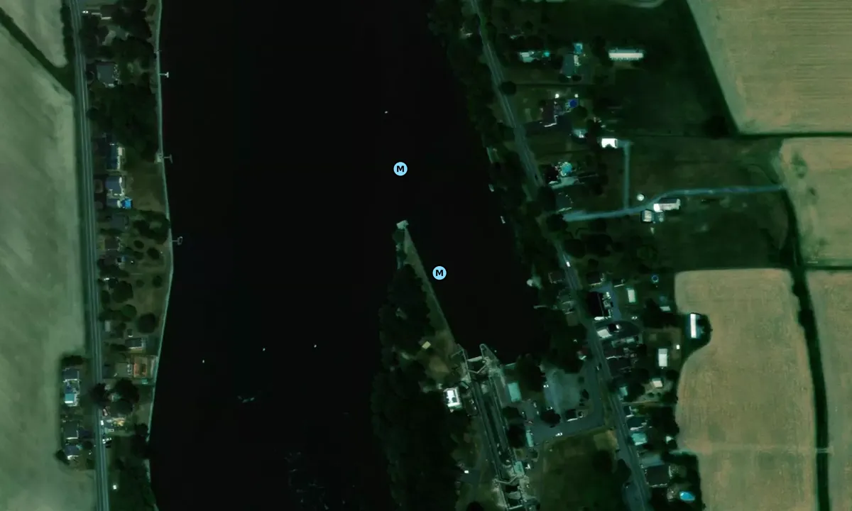Satelite image of St Ours