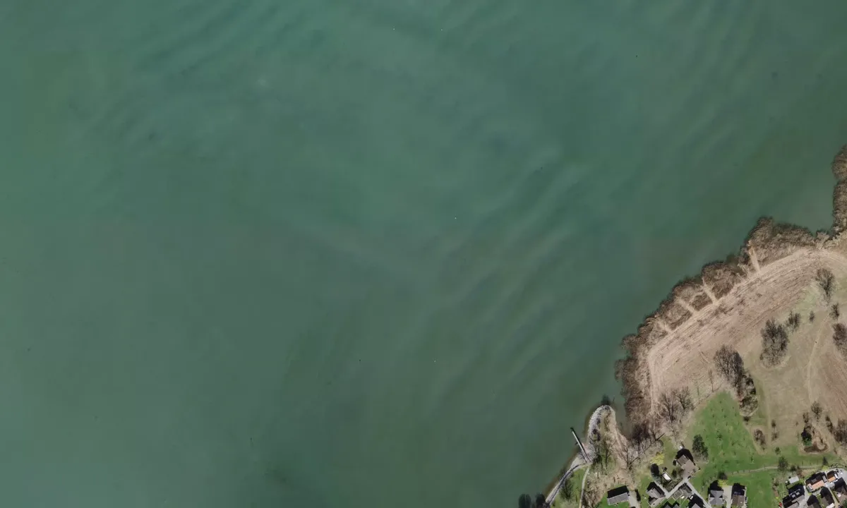 Flyfoto av Staader Bucht