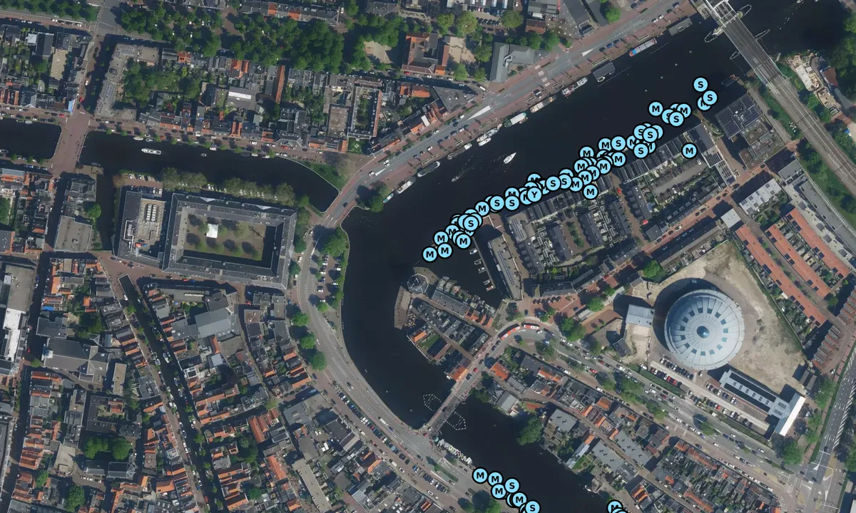 Satelite image of Stadhaven Harlingen