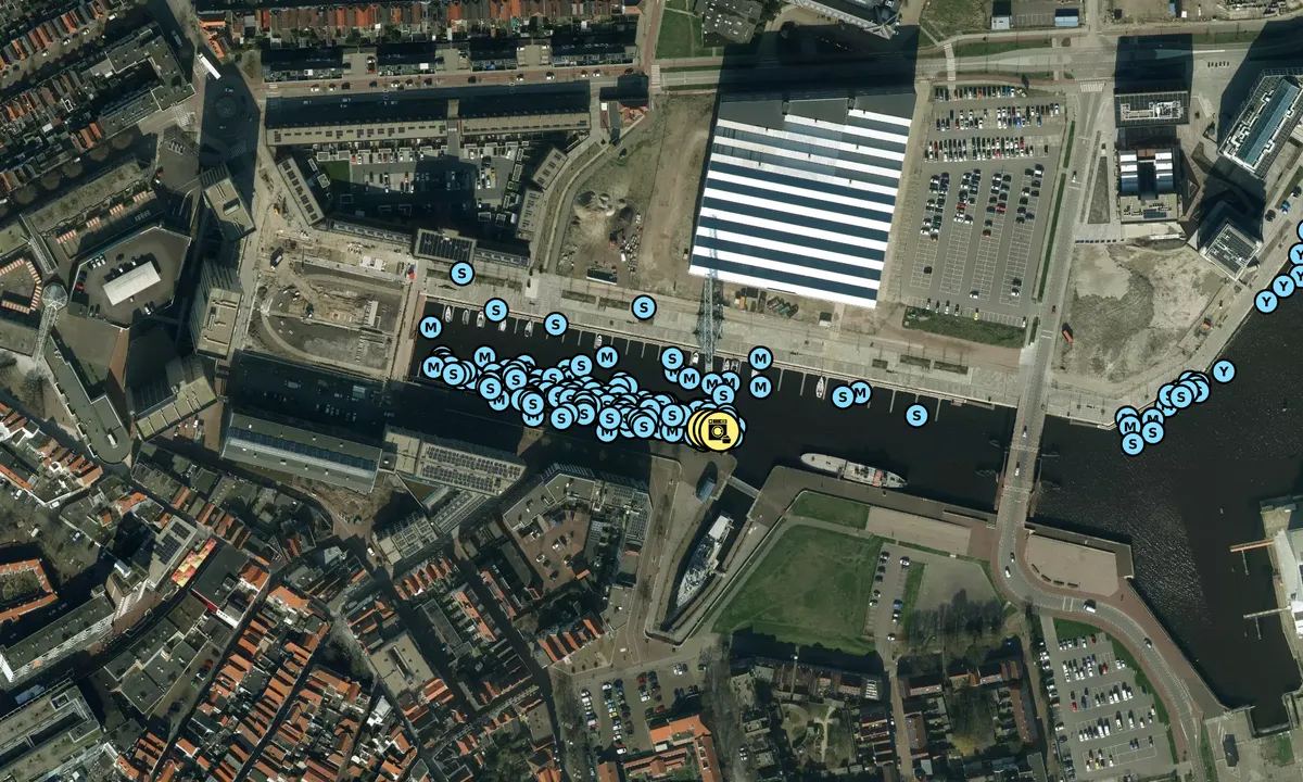 Satelite image of Stadshaven Scheldekwartier