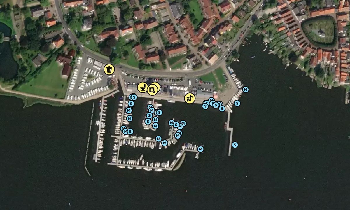 Satelite image of Stadthafen Schleswig 