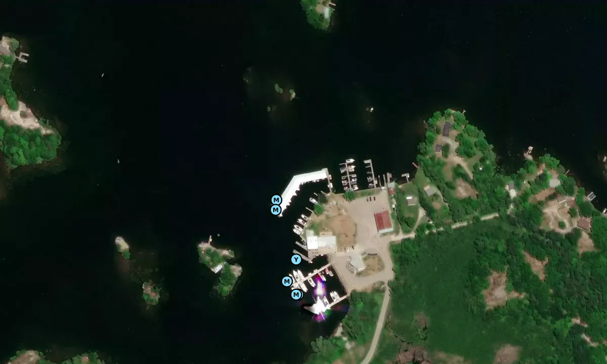 Satelite image of Starport Marina Severn