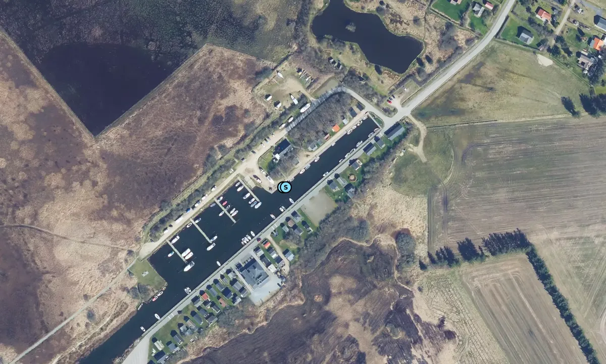Satelite image of Stauning Havn