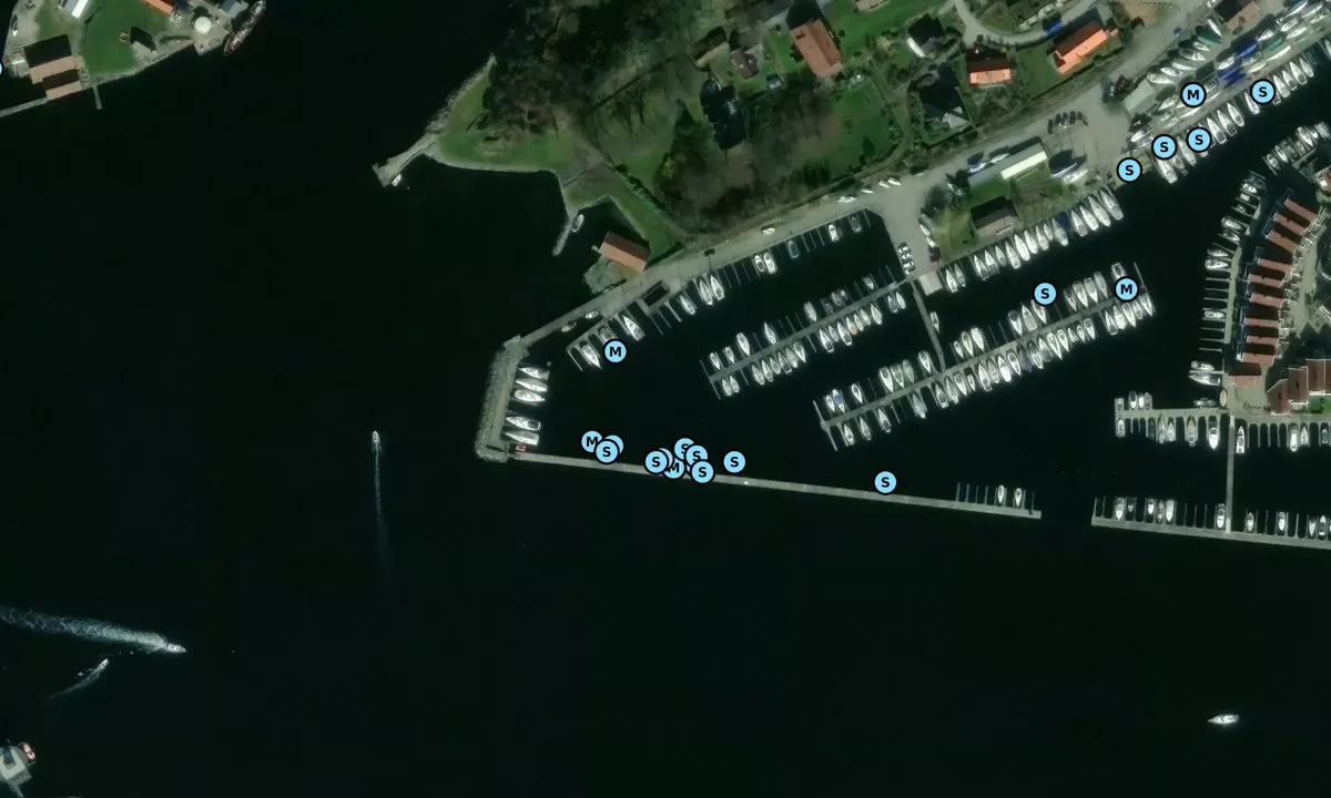Satelite image of Stavanger seilforening