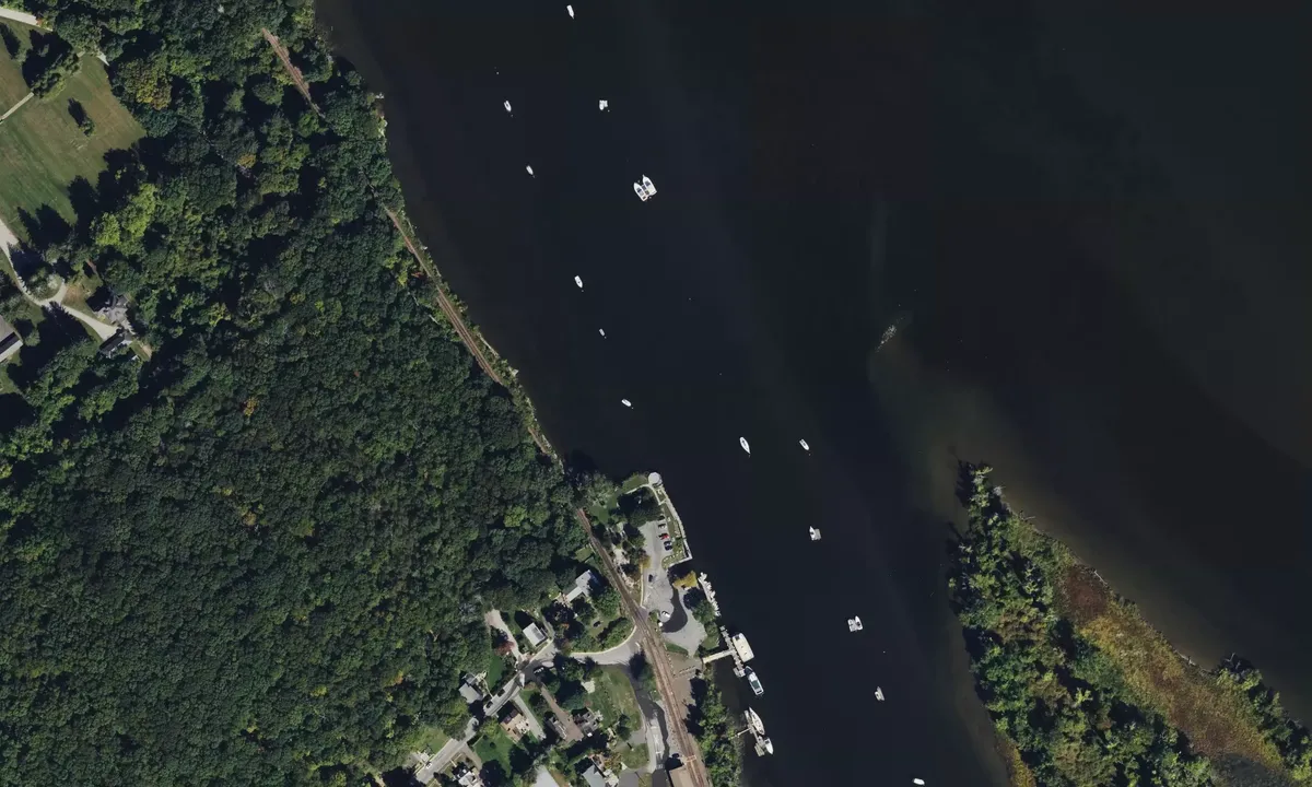 Satelite image of Steamboat Landing