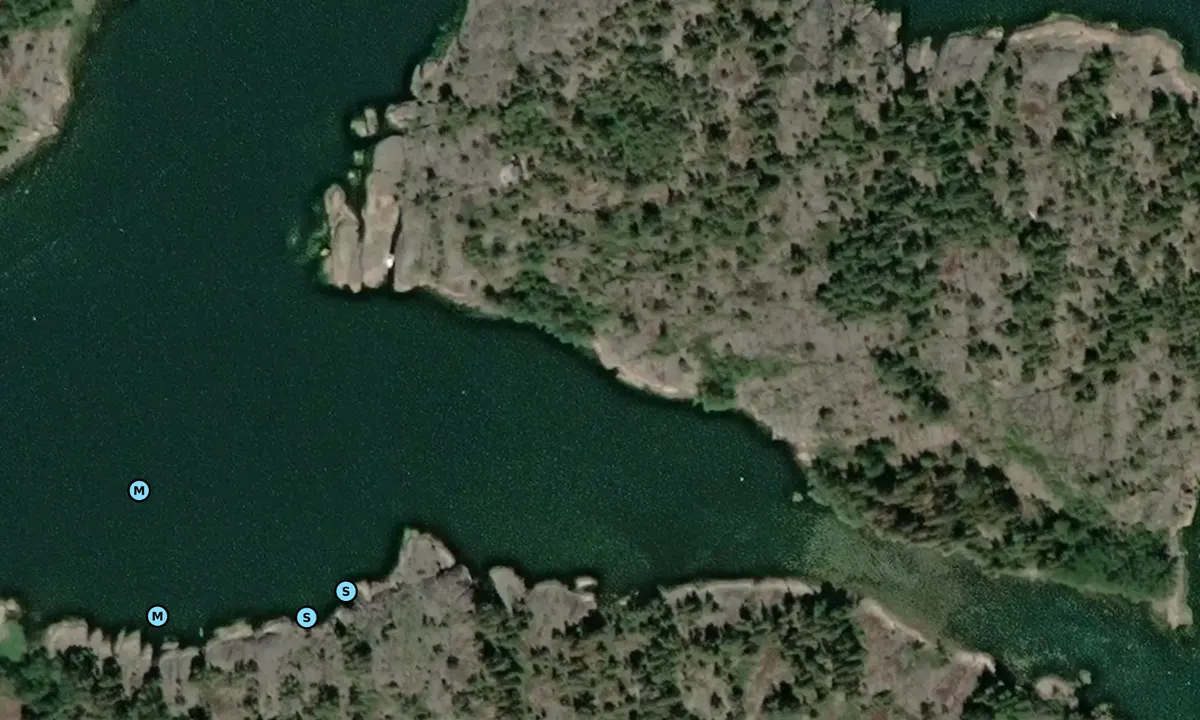 Satelite image of Stegskär
