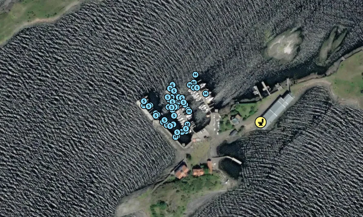 Satelite image of Steilene - Nesodden seilforening