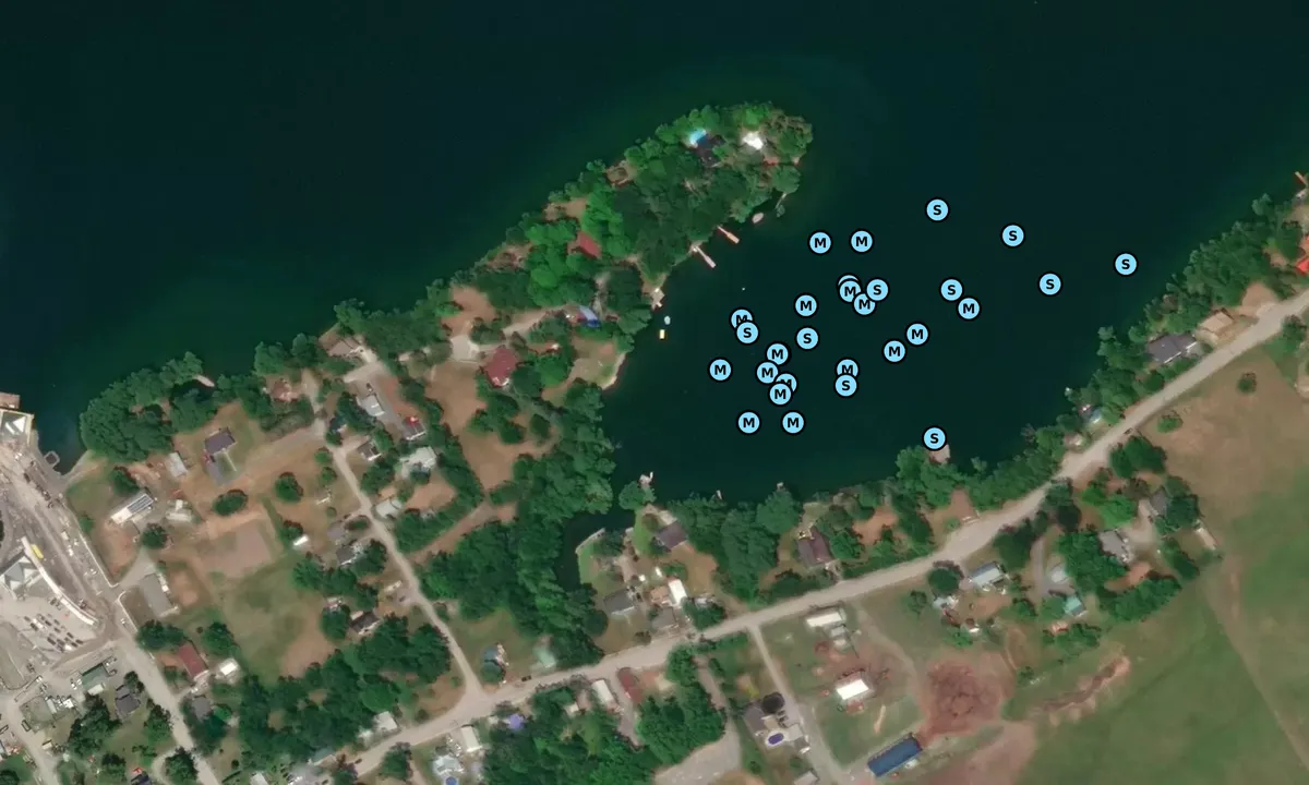 Satelite image of Stella Bay