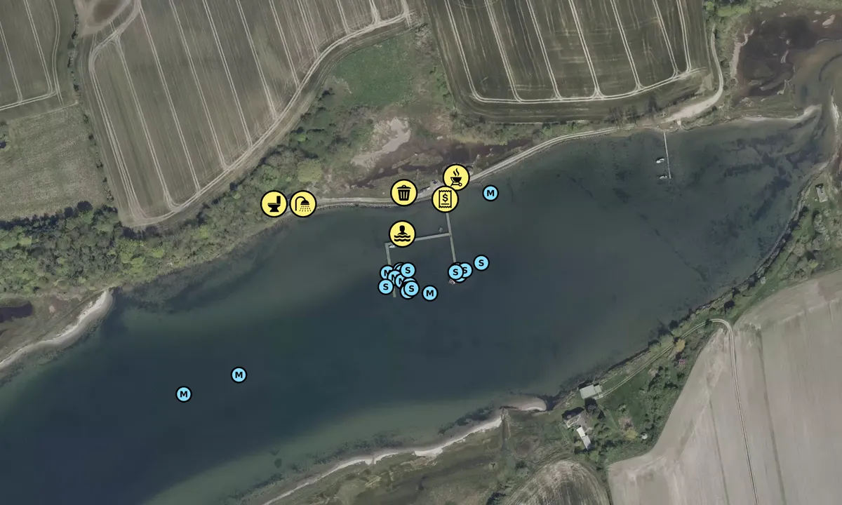 Satelite image of Stevning Nor