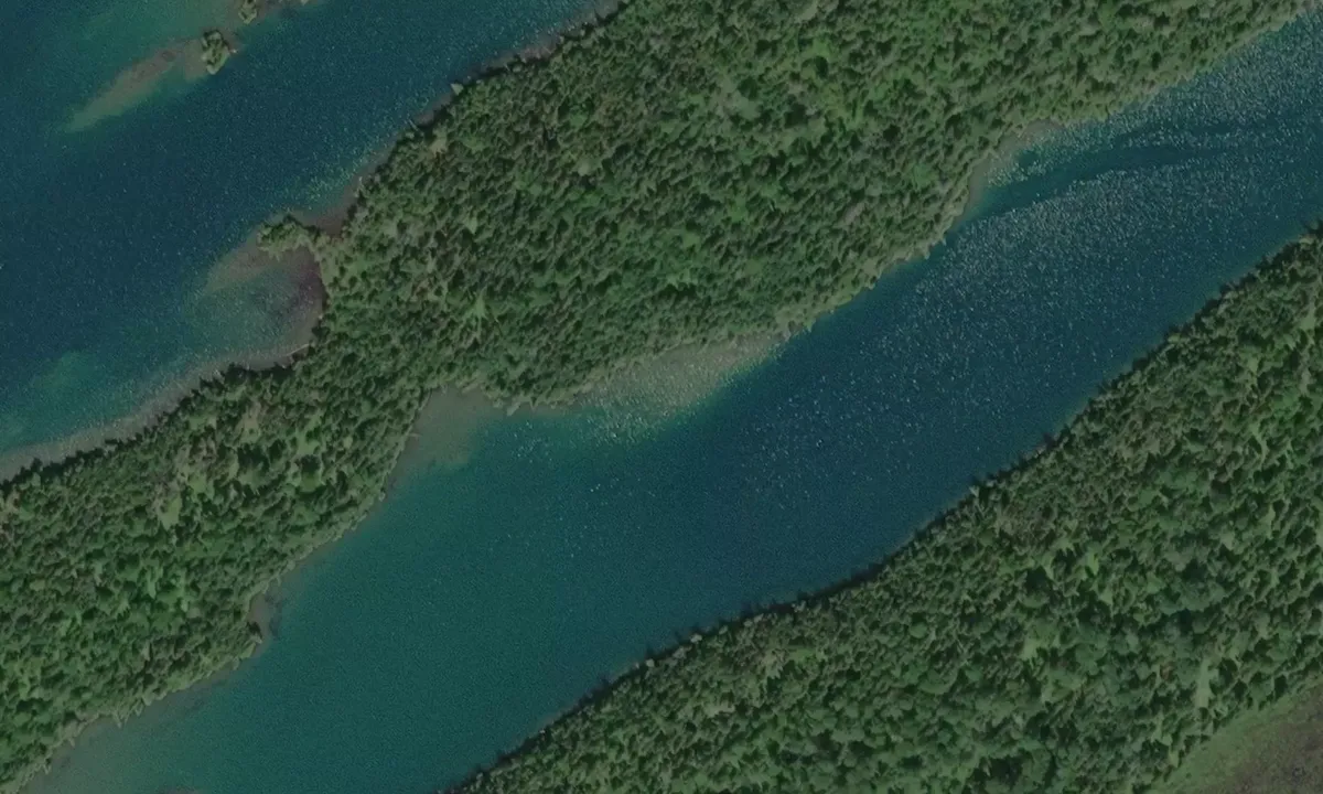Satelite image of Stockley Bay