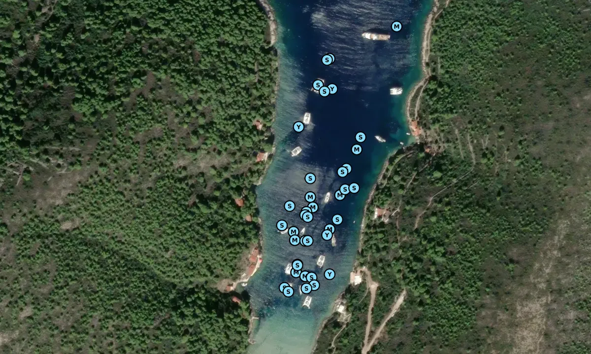 Satelite image of Stonica Bay