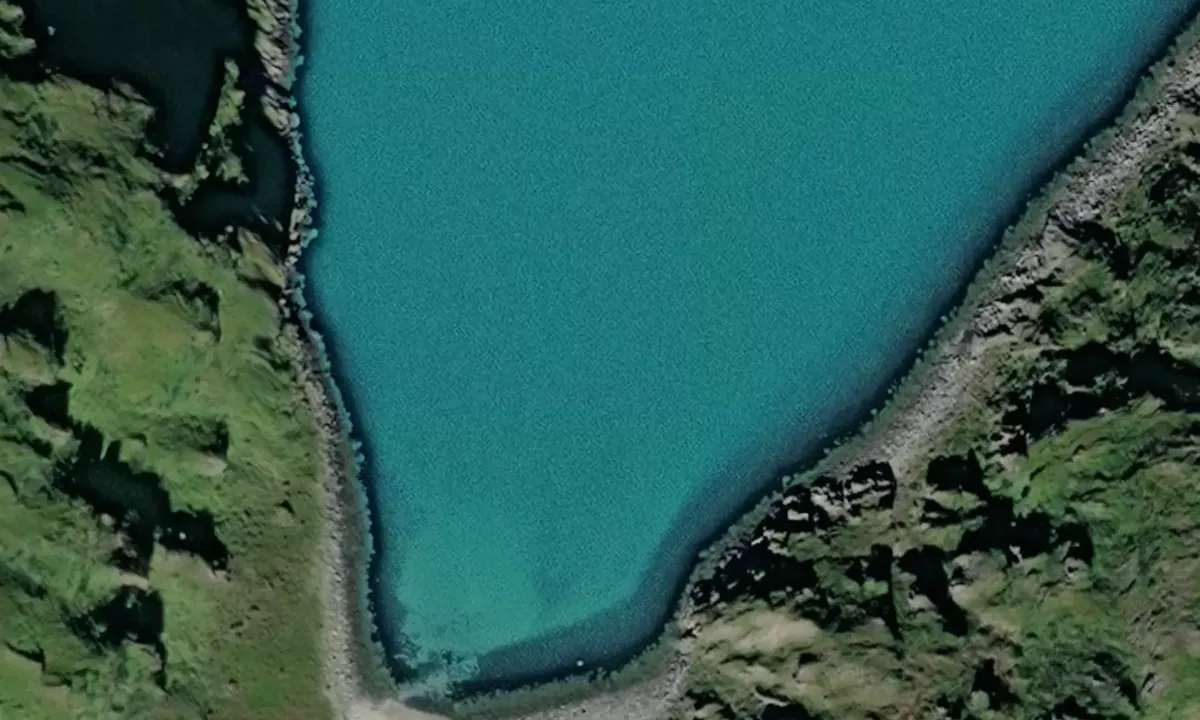 Satelite image of Stor Sandvika