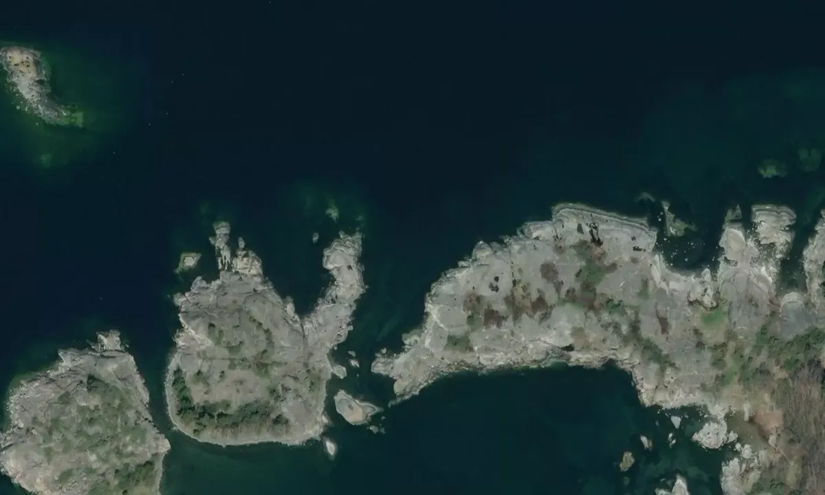Satelite image of Stora Alskär