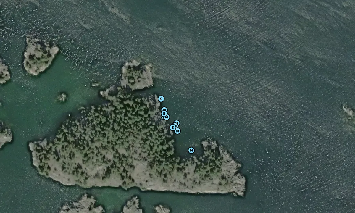 Satelite image of Stora Brännskär
